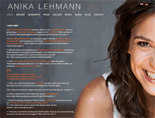 Tablet Screenshot of anika-lehmann.com